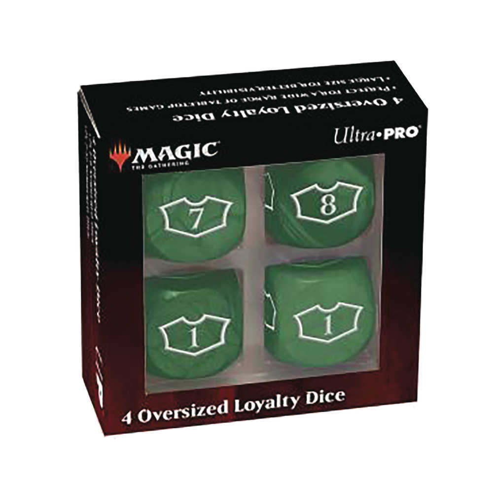 Magic The Gathering Collectible Card Game Deluxe 22 Mm 22 Mm Forest Loyalty Dice Set  