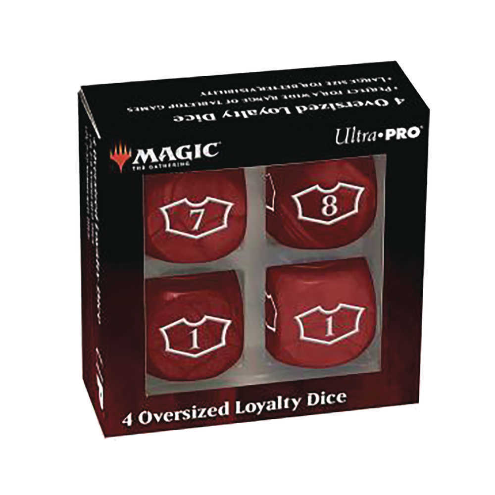 Magic The Gathering Collectible Card Game Deluxe 22 Mm 22 Mm Mountain Loyalty Dice Set  