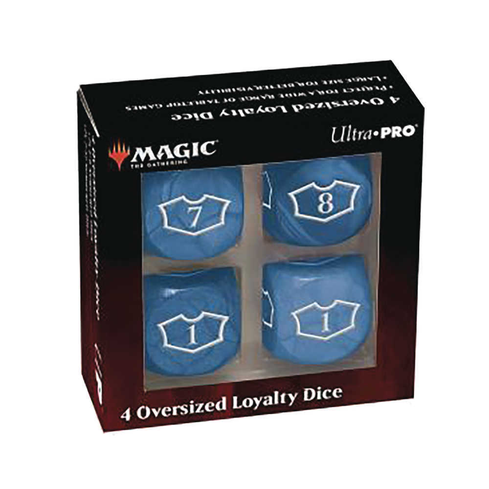 Magic The Gathering Collectible Card Game Deluxe 22 Mm Island Loyalty Dice Set  