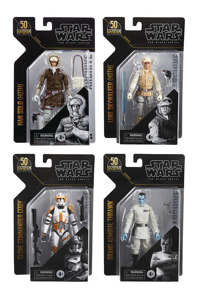 Star Wars Black Archives 6 In Action Figure Assortment 202101  