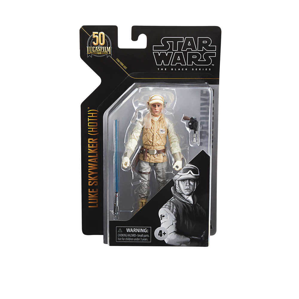 Star Wars Black Archives 6 In Hoth Luke Skywalker Action Figure Case  