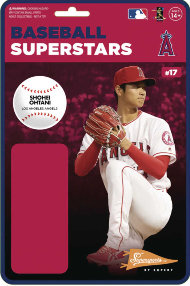 Mlb Modern Angels Shohei Ohtani W2 Reaction Figure  
