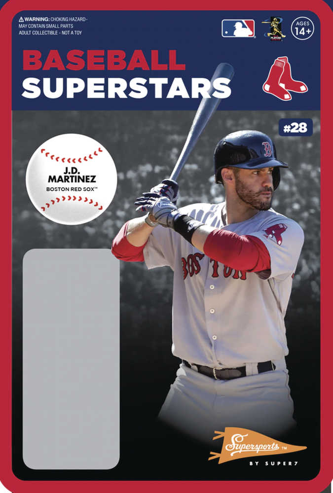 Mlb Modern Boston Red Sox Jd Martinez W2 Reaction Figure 