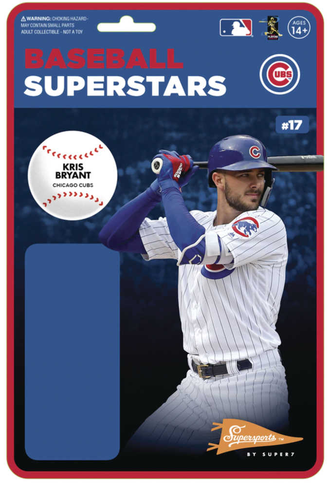 Mlb Modern Cubs Kris Bryant W2 Reaction Figure  