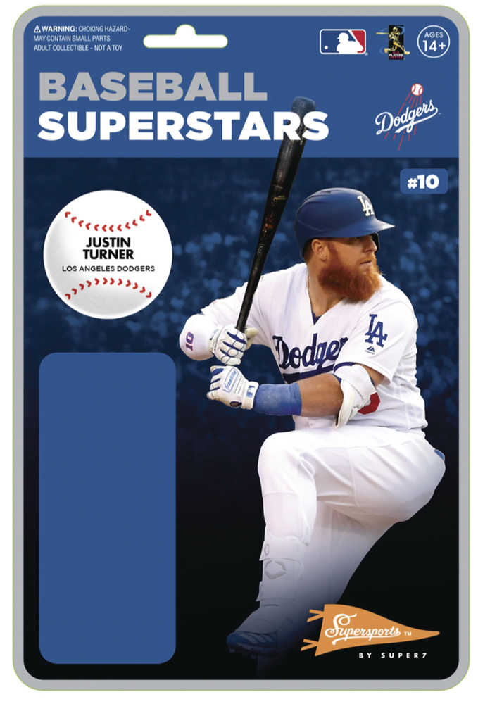 Mlb Modern La Dodgers Justin Turner W2 Reaction Figure 