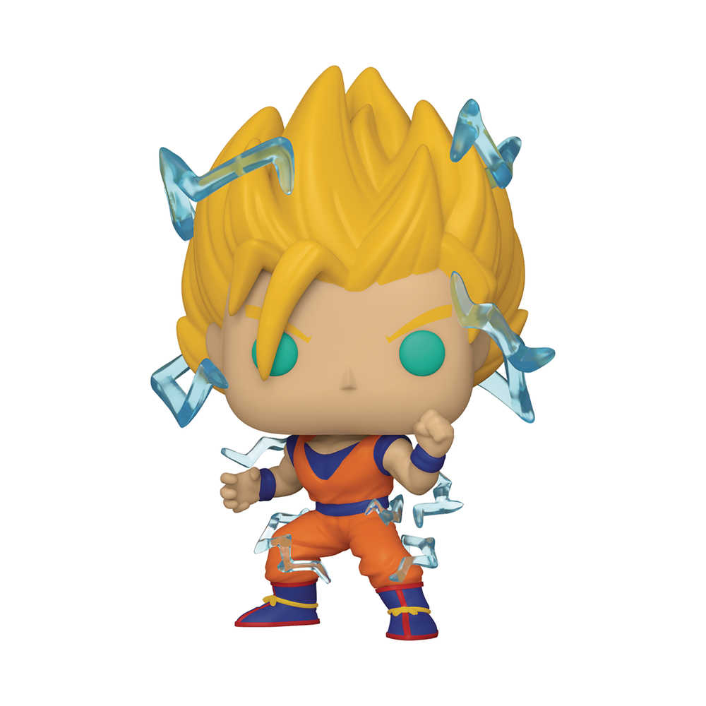 Pop Animation Dbz Super Saiyan 2 Goku Previews Exclusive Vinyl Figure W/Chase 