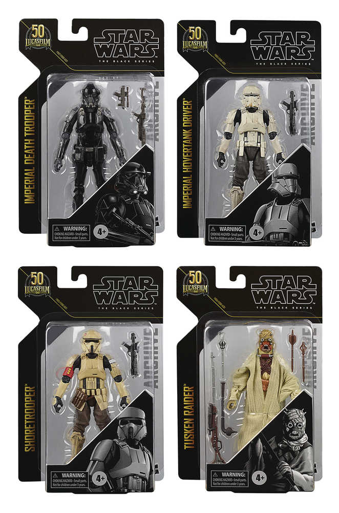 Star Wars Black Archives 6 In Action Figure Assortment 202102  