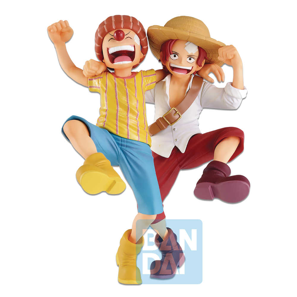 One Piece Legends Over Time Shanks & Buggy Ichiban Figure 