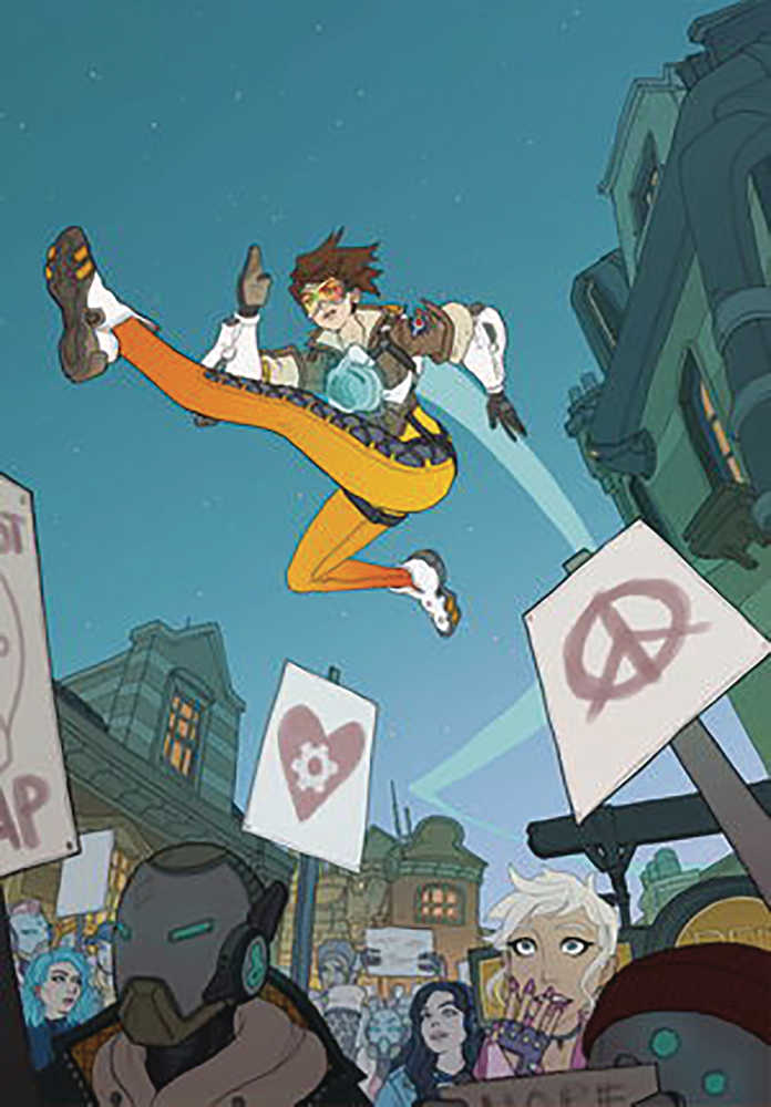 Overwatch Tracer London Calling #3 Cover B Thorogood