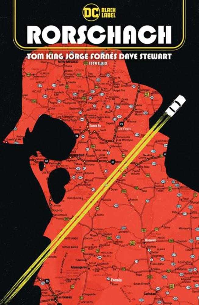 Rorschach #6 (Of 12) Cover A Jorge Fornes (Mature)