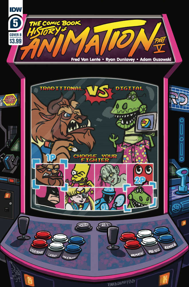 Comic Book History Of Animation #5 (Of 5) Cover B Dunlavey