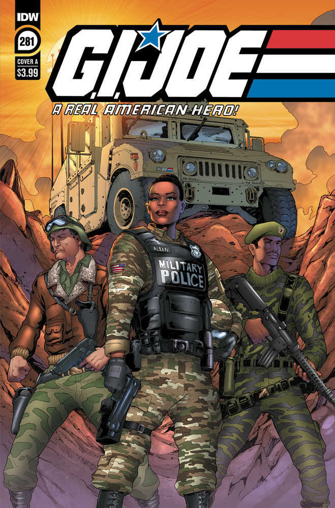 G.I. Joe A Real American Hero #281 Cover A Andrew Griffith