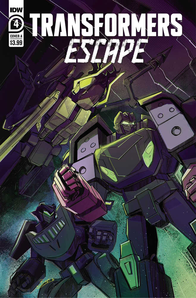 Transformers Escape #4 (Of 5) Cover A Mcguire Smith