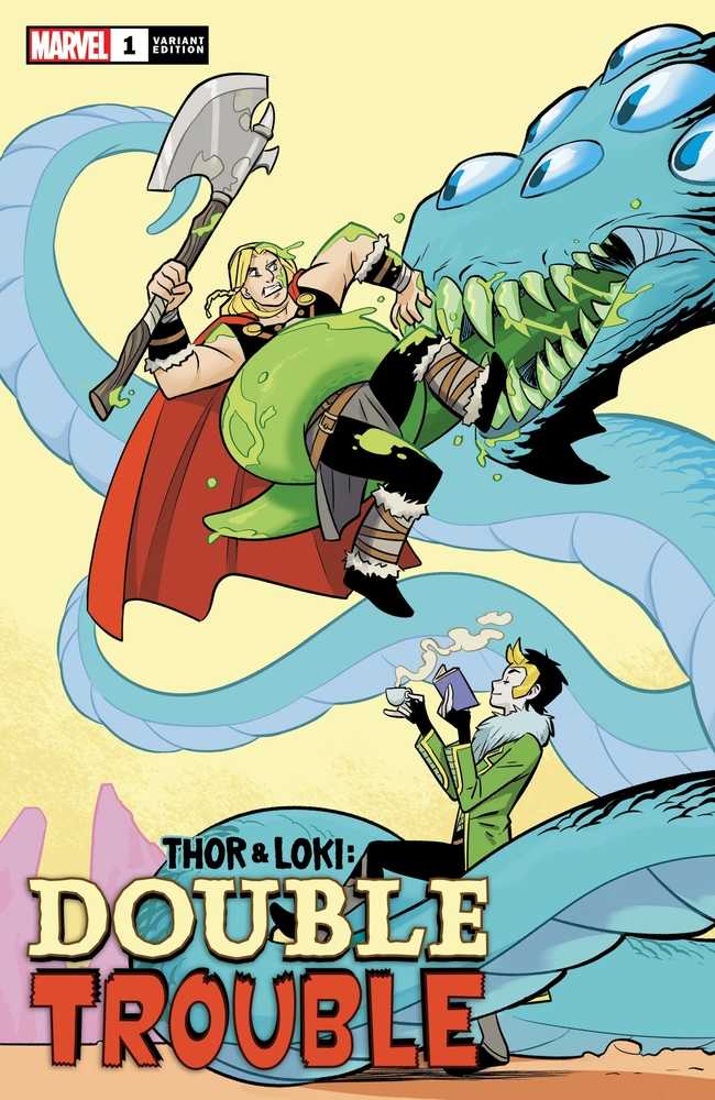 Thor And Loki Double Trouble #1 (Of 4) Bustos Variant