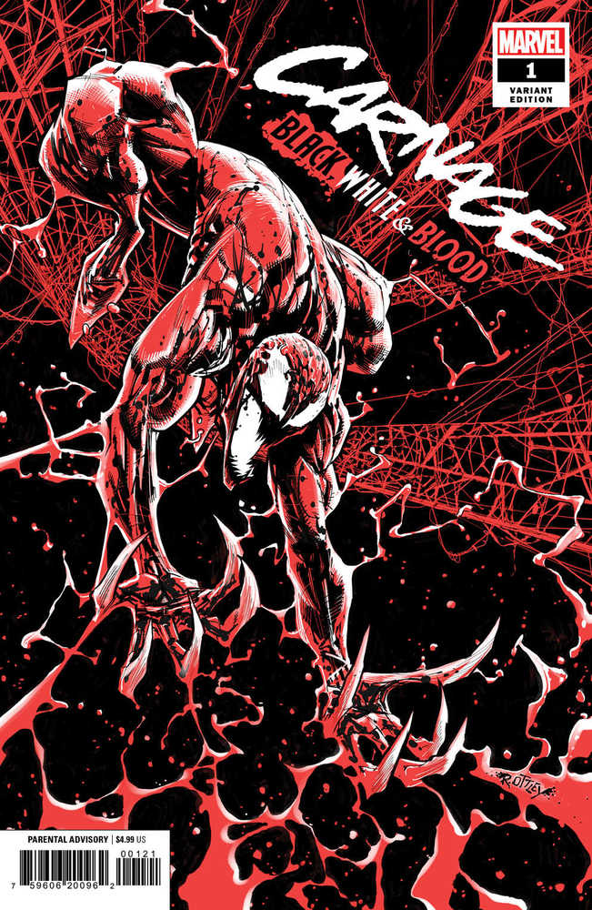 Carnage Black White And Blood #1 (Of 4) Ottley Variant