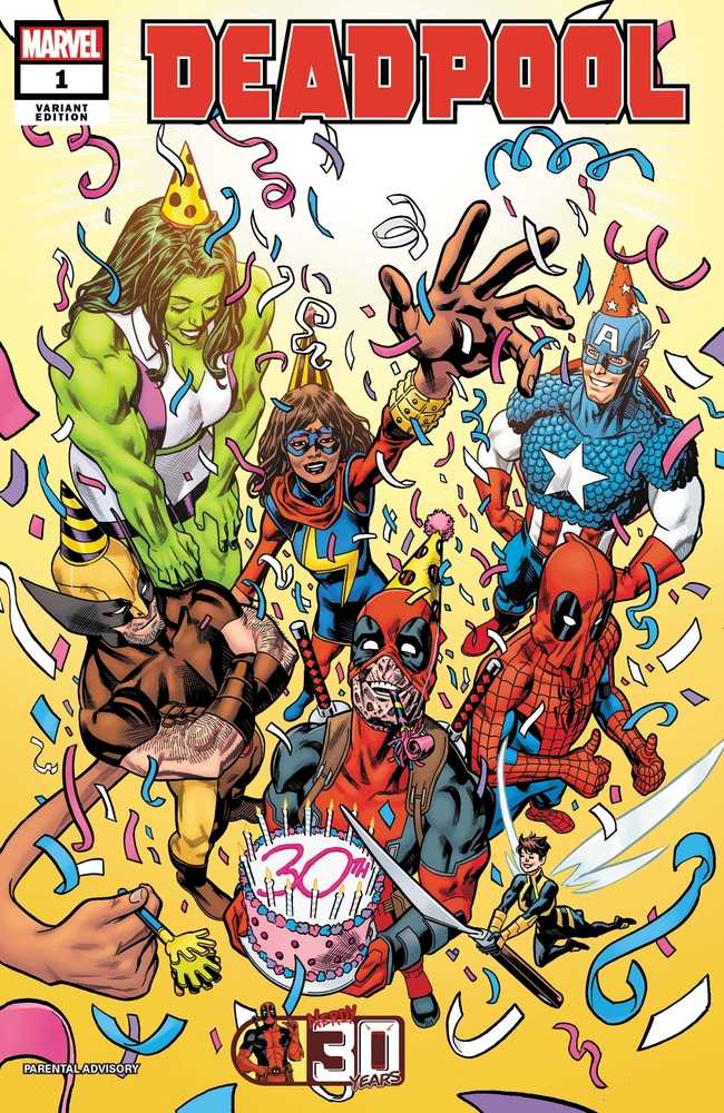 Deadpool Nerdy 30 #1 Hawthorne Variant