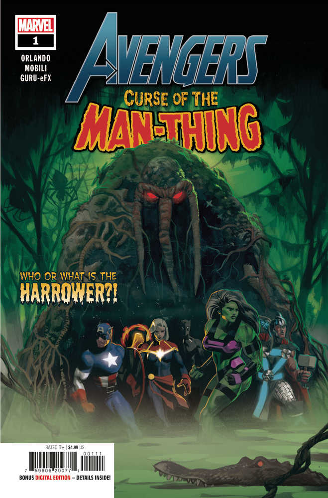 Avengers Curse Man Thing #1