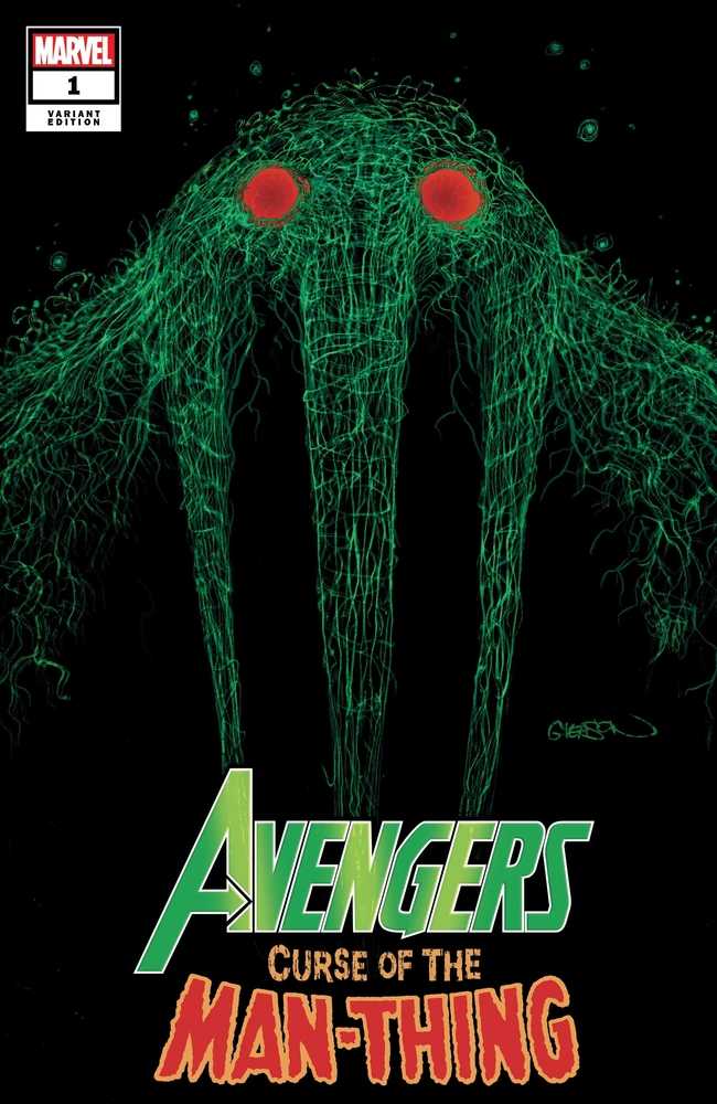 Avengers Curse Man Thing #1 Gleason Webhead Variant