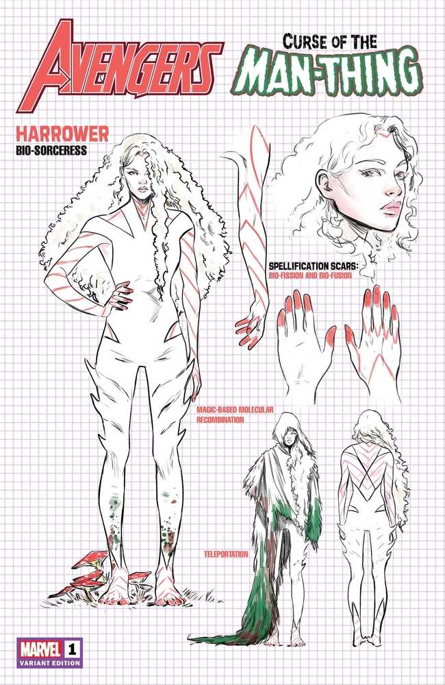 Avengers Curse Man Thing #1 Carnero Design Variant