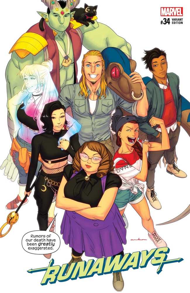 Runaways #34 Anka Variant