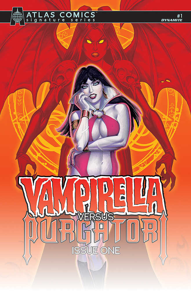 Vampirella vs Purgatori #1 Linsner Signed Atlas Edition