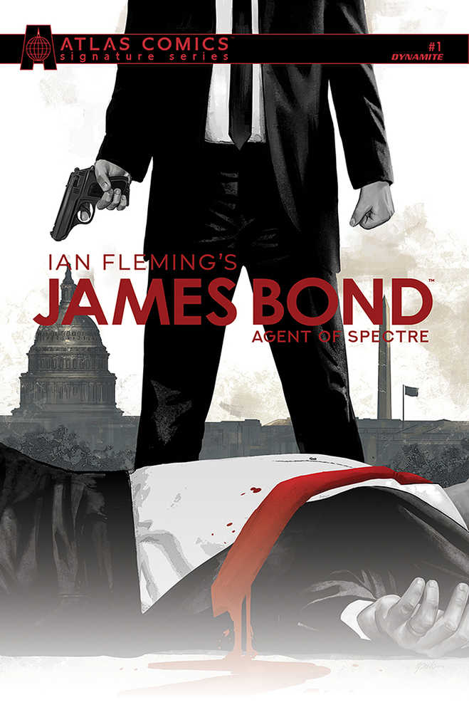 James Bond Agent Of Spectre #1 Gage Signed Atlas Edition