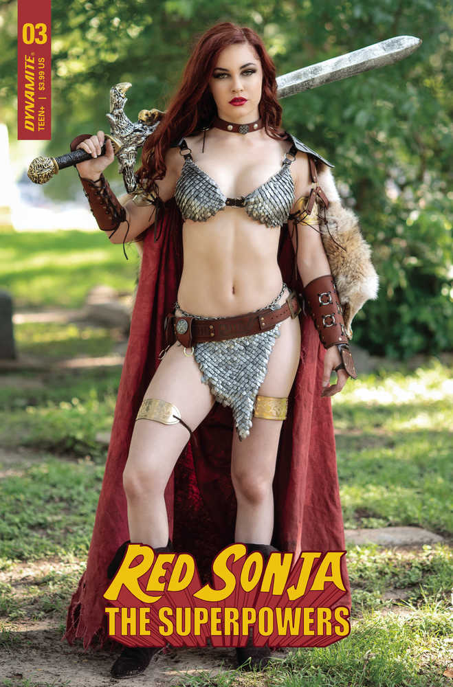 Red Sonja The Superpowers #3 Cover E Polson Cosplay