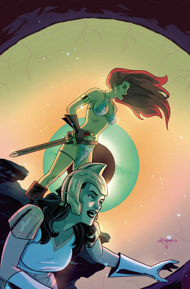 Red Sonja The Superpowers #3 Ferguson Limited Full Art Cover