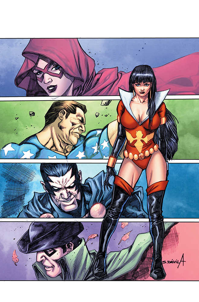 Vampirella Dark Powers #4 25 Copy Davila Full Art Variant Edition