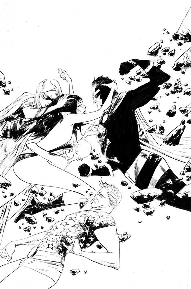 Vampirella Dark Powers #4 50 Copy Lee Black & White Full Art Variant Edition
