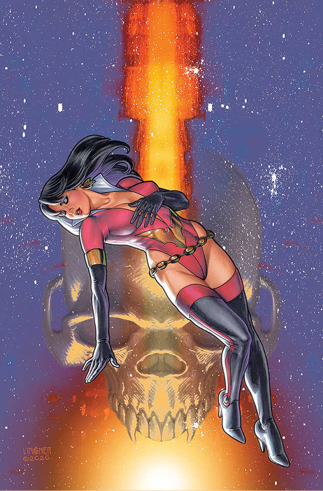 Vampirella Dark Powers #4 Linsner Limited Full Art Cover