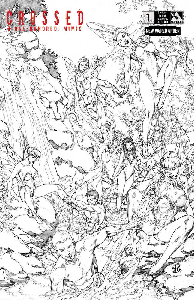 Crossed +100 Mimic #1 Nwo Century Fall Of Fantasy A (Mature) 