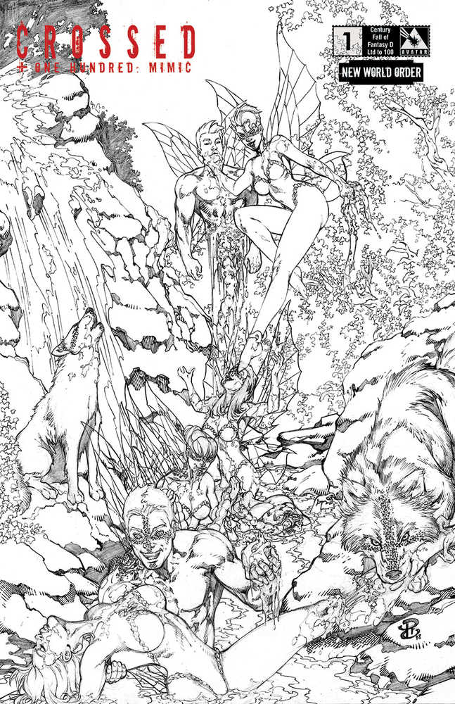 Crossed +100 Mimic #1 Nwo Century Fall Of Fantasy D (Mature) 