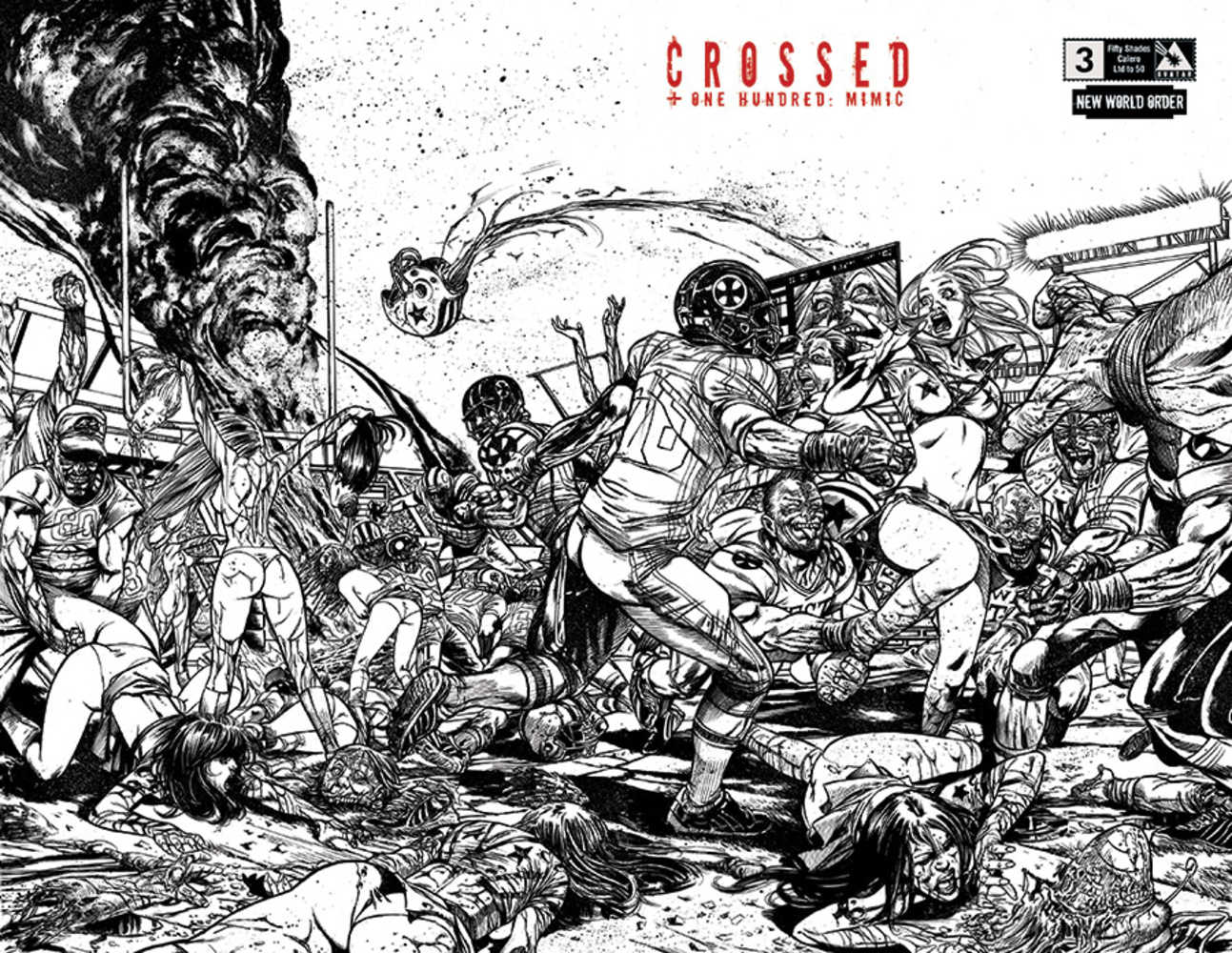 Crossed +100 Mimic #3 Nwo 50 Shades Calero (Mature) 