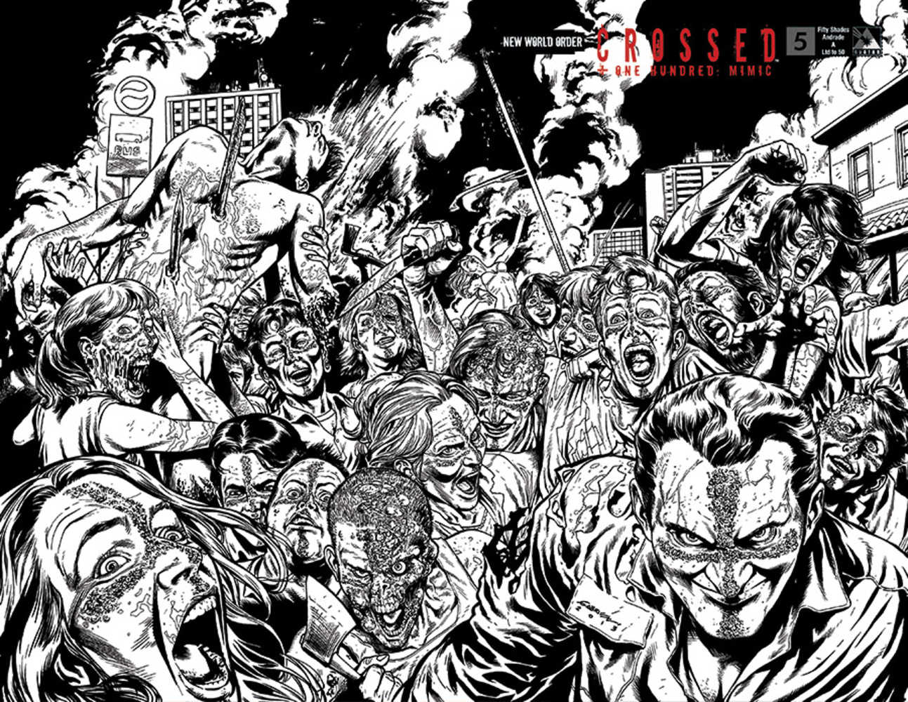 Crossed +100 Mimic #5 Nwo 50 Shades Andrade A (Mature) 