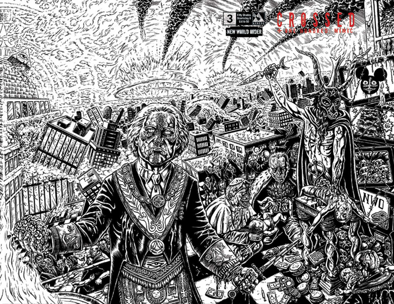 Crossed +100 Mimic #3 Nwo 50 Shades Doomsday B (Mature) 