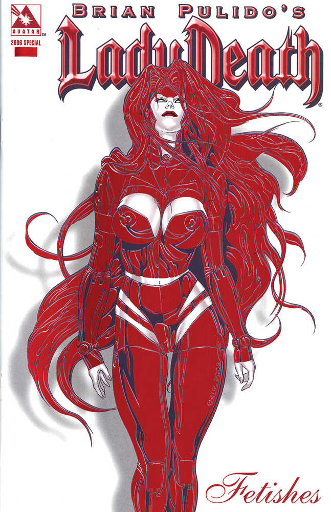 Lady Death Fetishes 2006 Red Hot Foil Variant (Mature) 