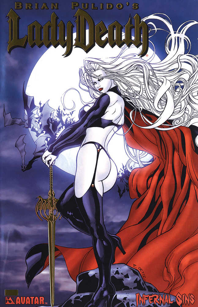 Lady Death Infernal Sins Gold Foil Variant (Mature) 