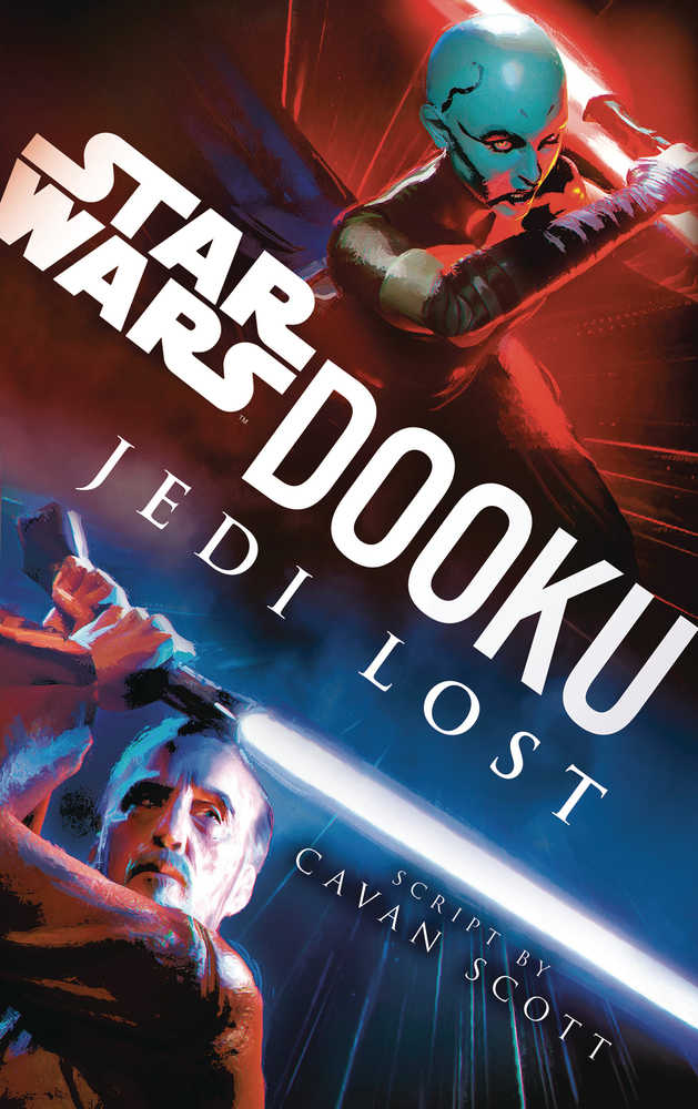 Star Wars Dooku Jedi Lost Softcover Novel 