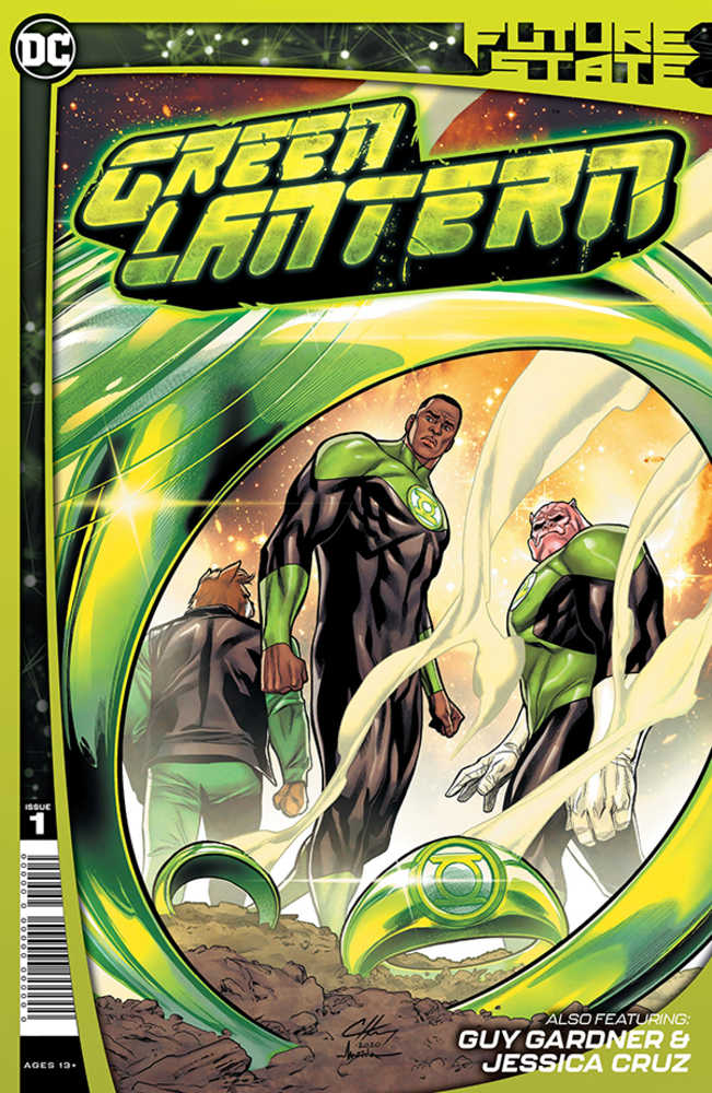 Df Future State Green Lantern #1 Raney Signed 