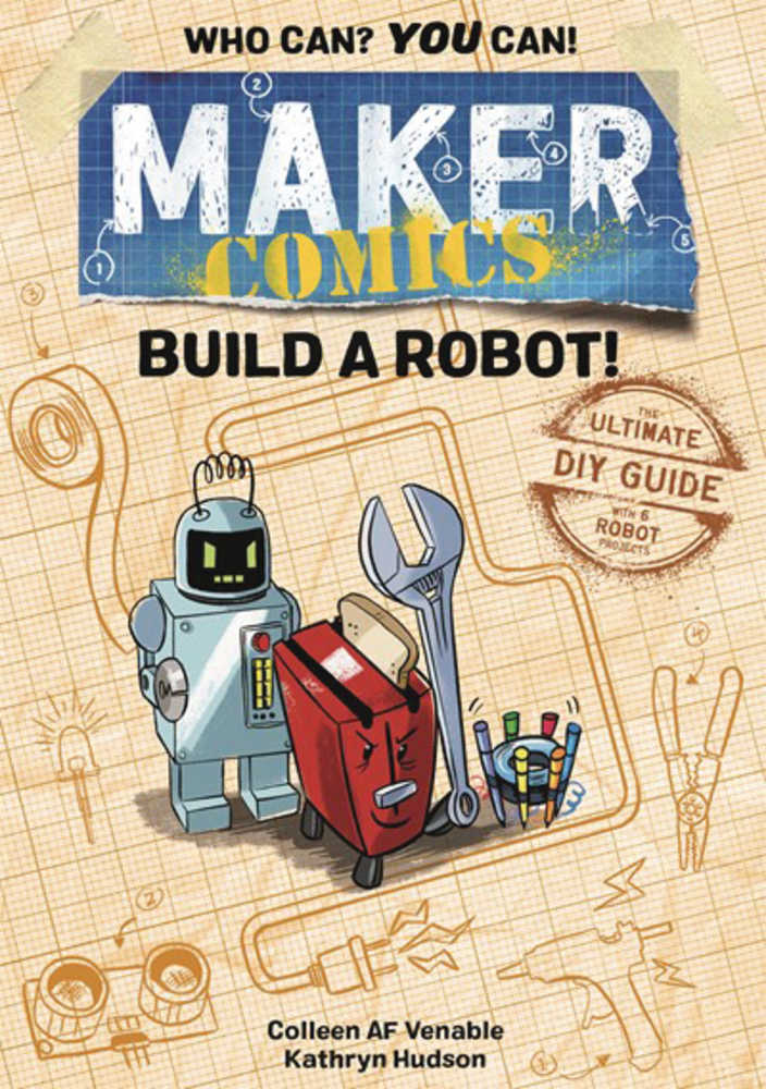 Maker Comics Graphic Novel Build A Robot 