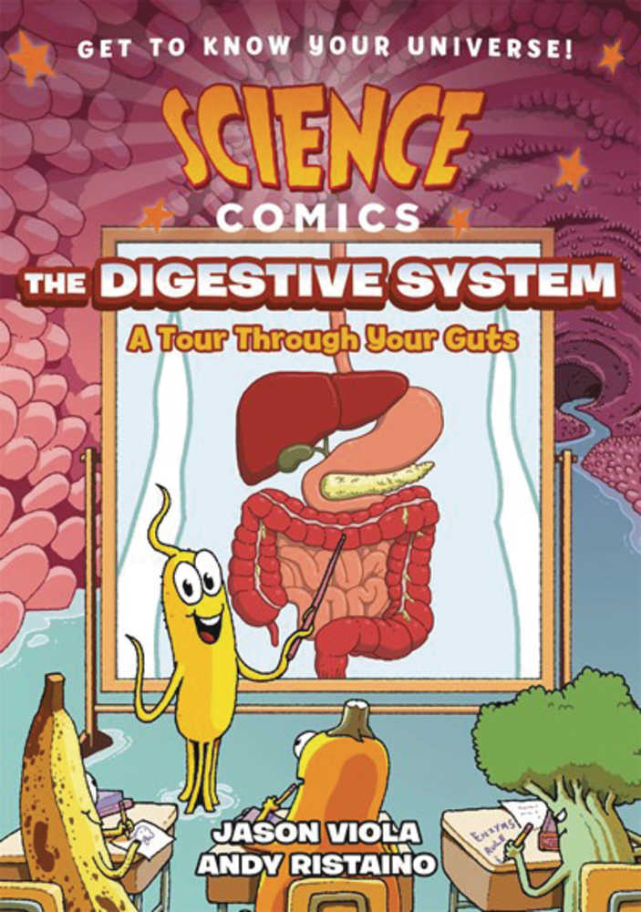 Science Comics Digestive System Hardcover Graphic Novel 