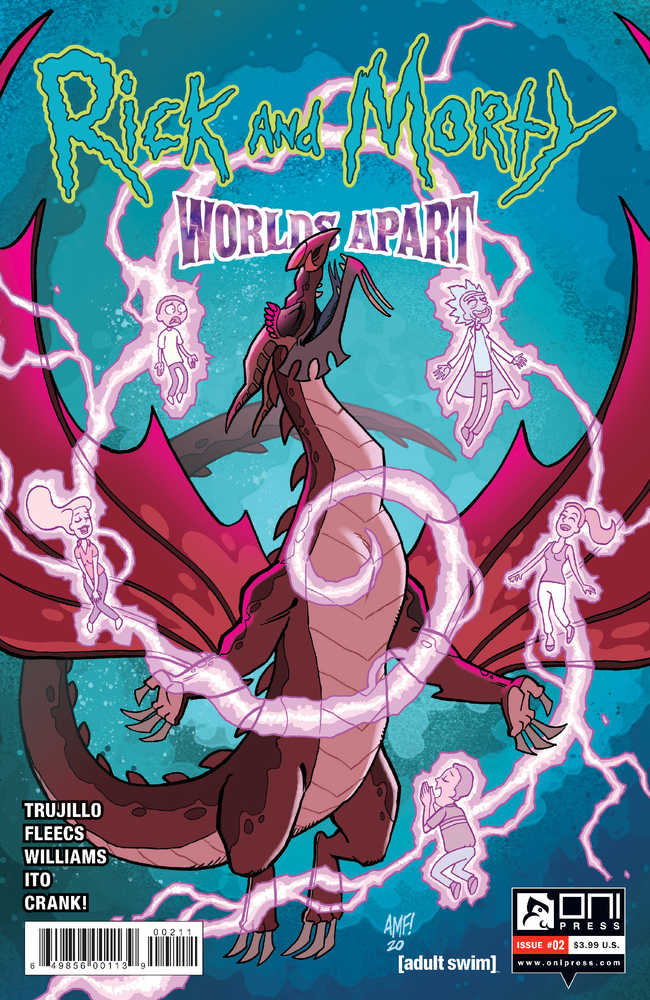 Rick And Morty Worlds Apart #2 Cover A Fleecs