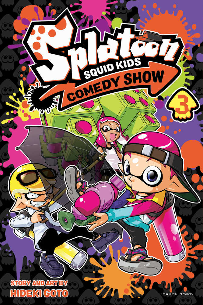 Splatoon Squid Kids Comedy Show Graphic Novel Volume 03