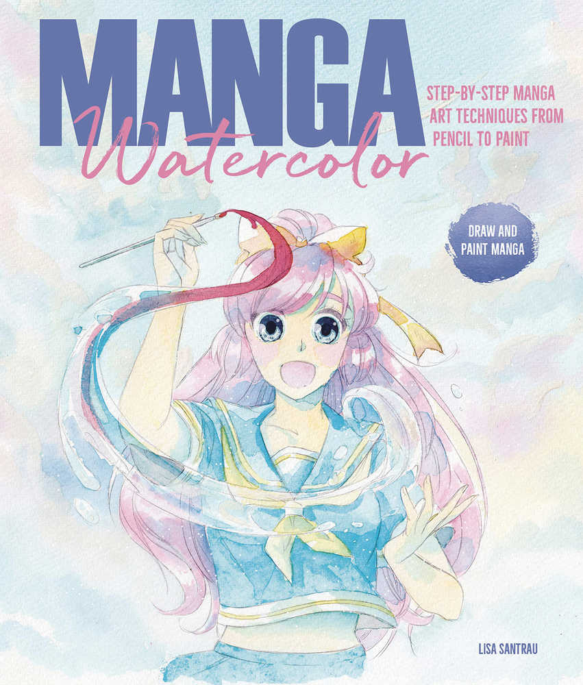 Manga Watercolor Step By Step Manga Art Techniques Softcover 