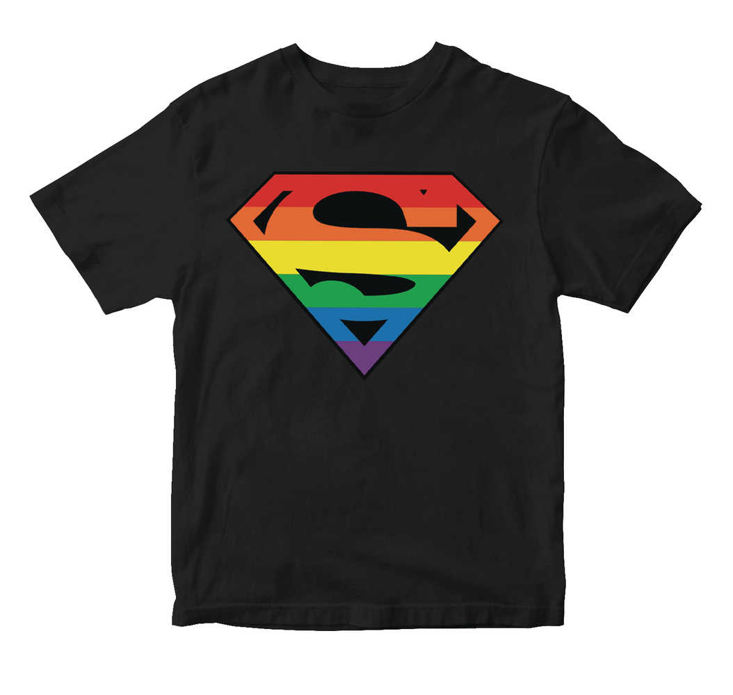 Superman Pride Symbol T-Shirt XXL 