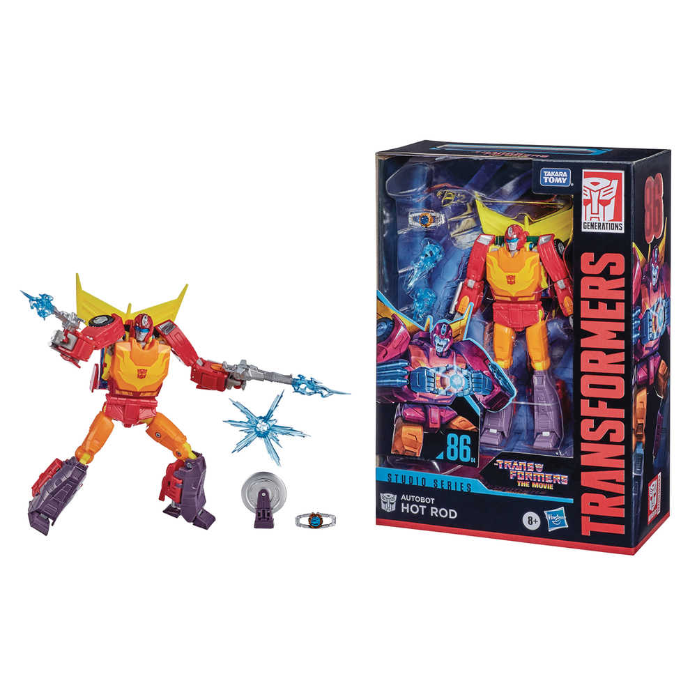 Transformers Gen Studio Ser Voyager Hot Rod Action Figure Case  