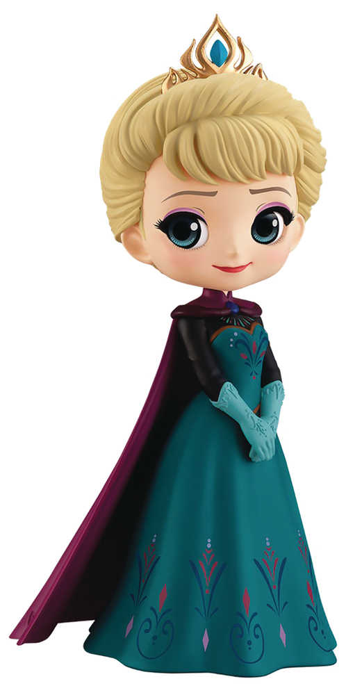 Disney Frozen Q Posket Elsa Coronation Style Figure 