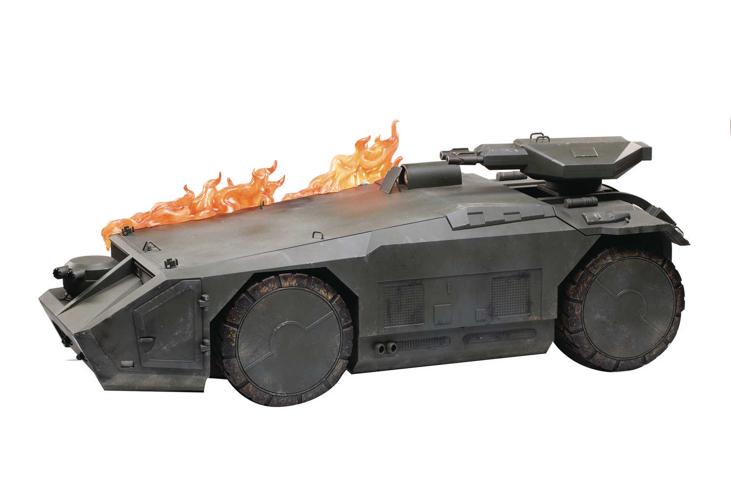 Aliens Burning Armored Personnel Carrier Previews Exclusive 1/18 Scale Veh (