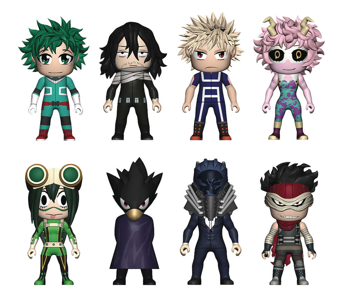 My Hero Academia Titans Whats Your Quirk 18 Pc Mini Figure Disp